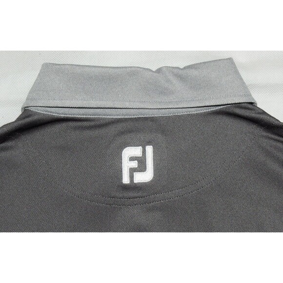 FootJoy FJ Men's Performance Tour Issue Collar Logo Polo Shirt Size Medium - Picture 4 of 8